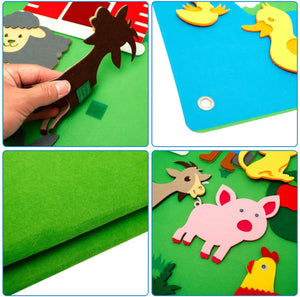 🚜  سجادة المزرعة السعيدة – Happy Farm Rug