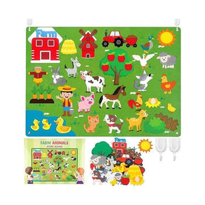 🚜  سجادة المزرعة السعيدة – Happy Farm Rug