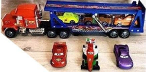 🚛 شاحنة سيارت السباق – Race car transporter truck  