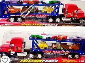 🚛 شاحنة سيارت السباق – Race car transporter truck  