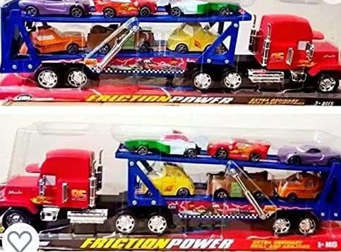 🚛 شاحنة سيارت السباق – Race car transporter truck  
