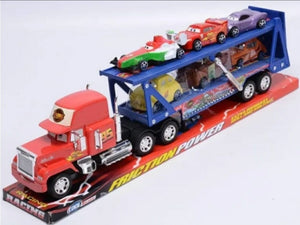 🚛 شاحنة سيارت السباق – Race car transporter truck  