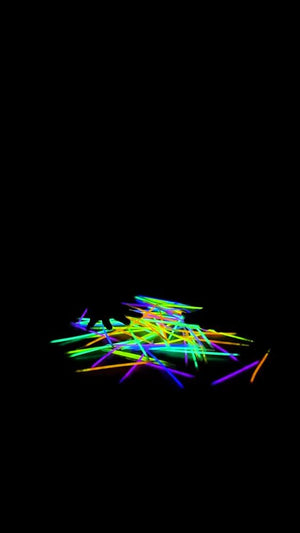 🌈 عصي التوهج المضيئة – Glow Sticks Set