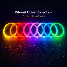 🌈 عصي التوهج المضيئة – Glow Sticks Set