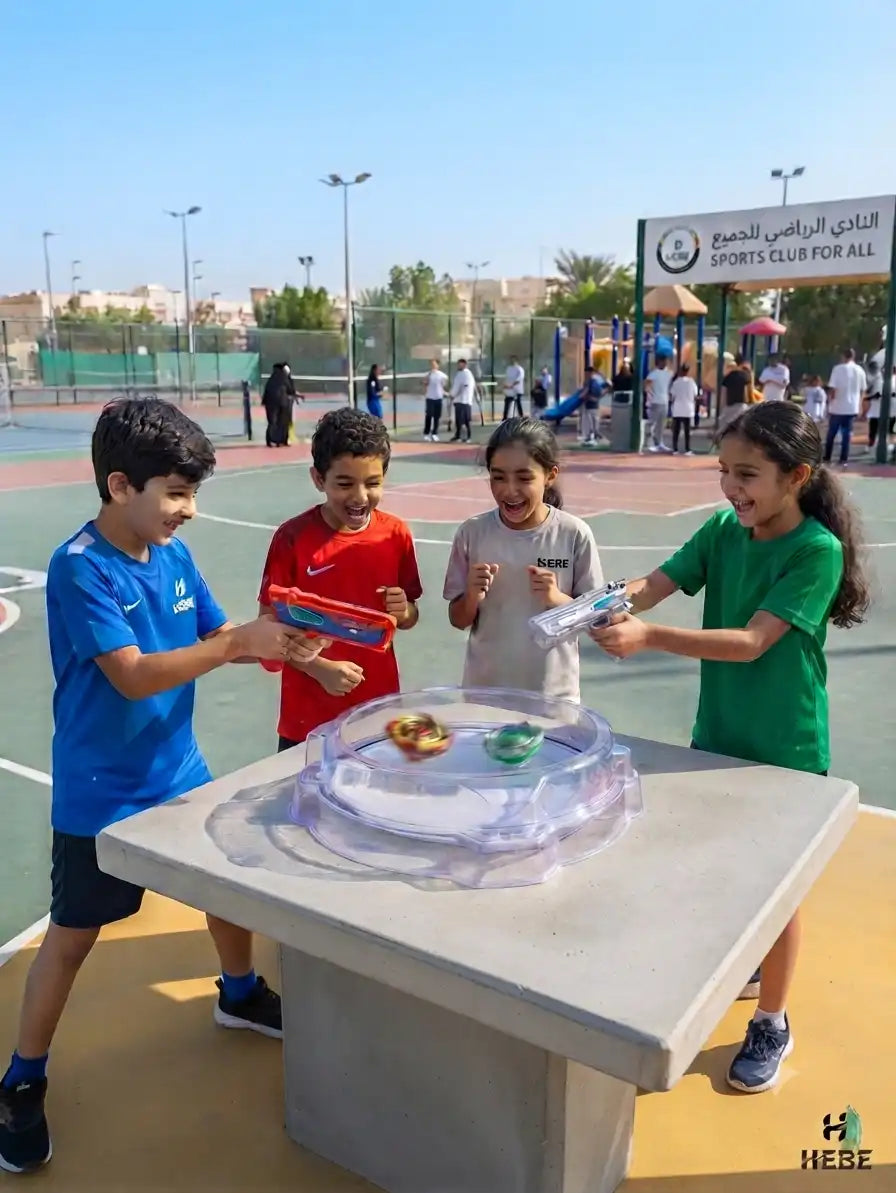 🌀 لعبة حلبة مسدس بي بليد المعدنية 