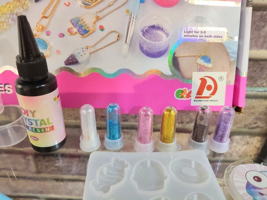 🎨💎  مجموعة طقم صناعة الإكسسوارات بالكريستال 
