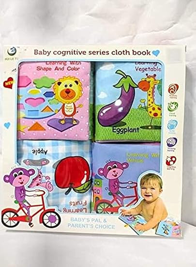 🧸 كتاب القماش المعرفي التعليمي 