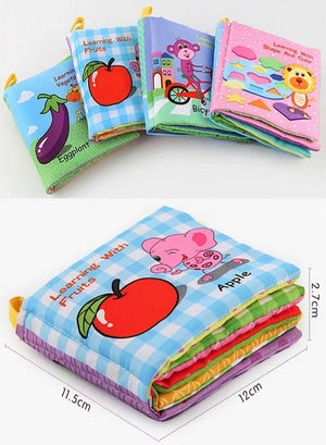 🧸 كتاب القماش المعرفي التعليمي 