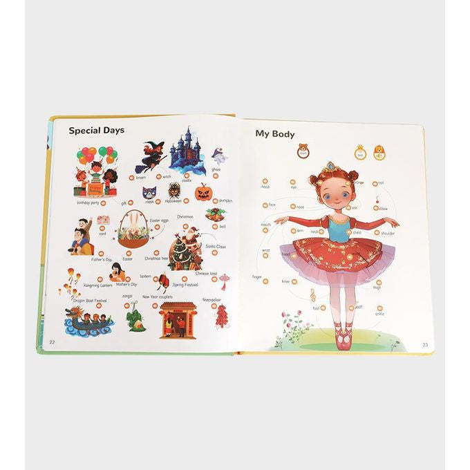 📚🎧 كتاب الكلمات الإنجليزية الناطق للأطفال