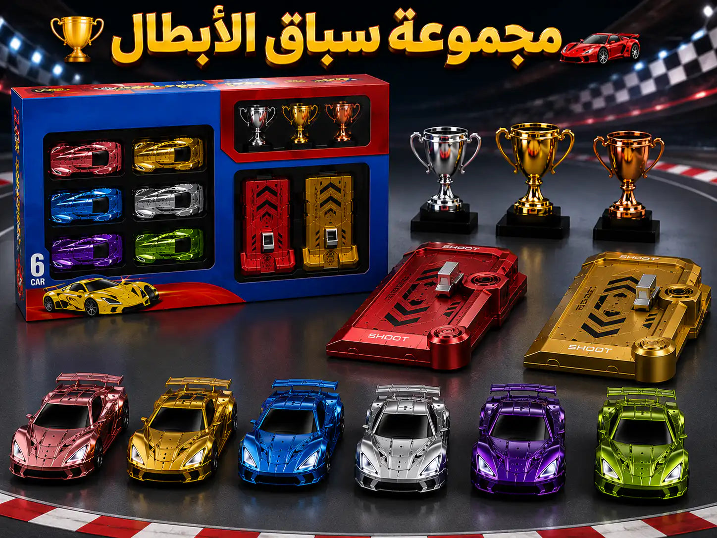 🏆🏎️ مجموعة سباق الأبطال