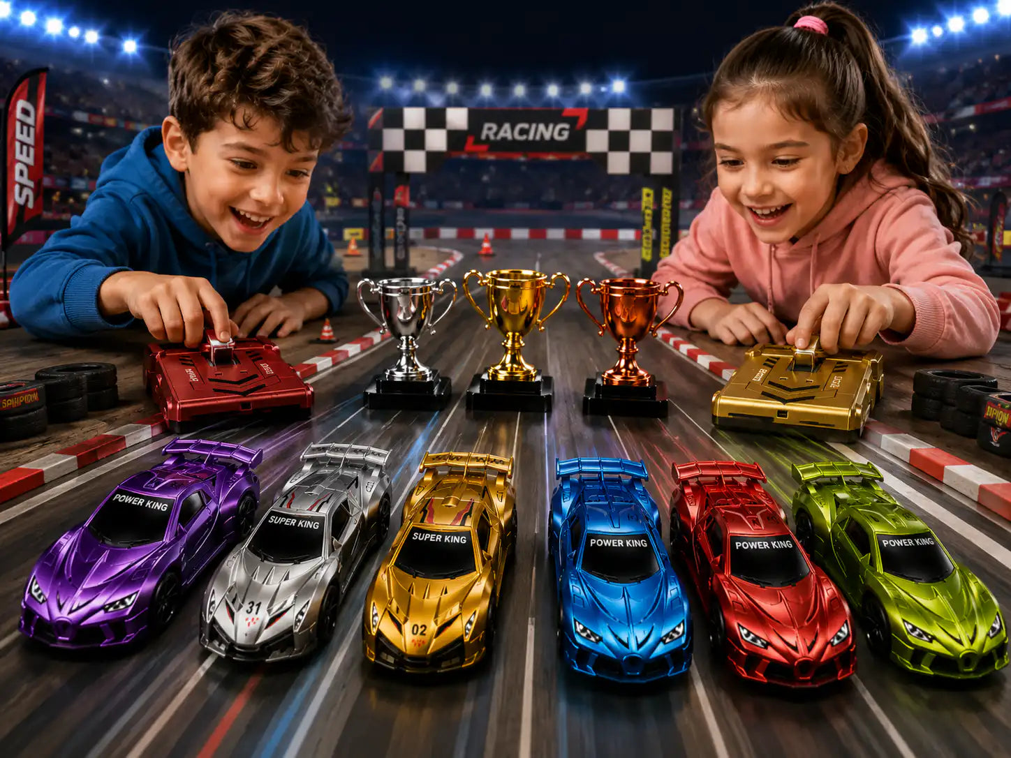 🏆🏎️ مجموعة سباق الأبطال