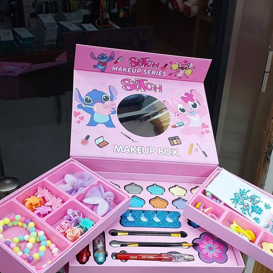 💄🎀 بوكس المكياج والإكسسوارات للبنات 