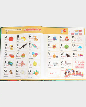 📚🎧 كتاب الكلمات الإنجليزية والحيونات والموصلات الناطق للأطفال
