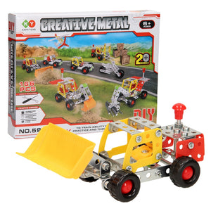 🚜🔩 ليجو الميكانو المعدني للمركبات 20+ موديل - صورة 3
