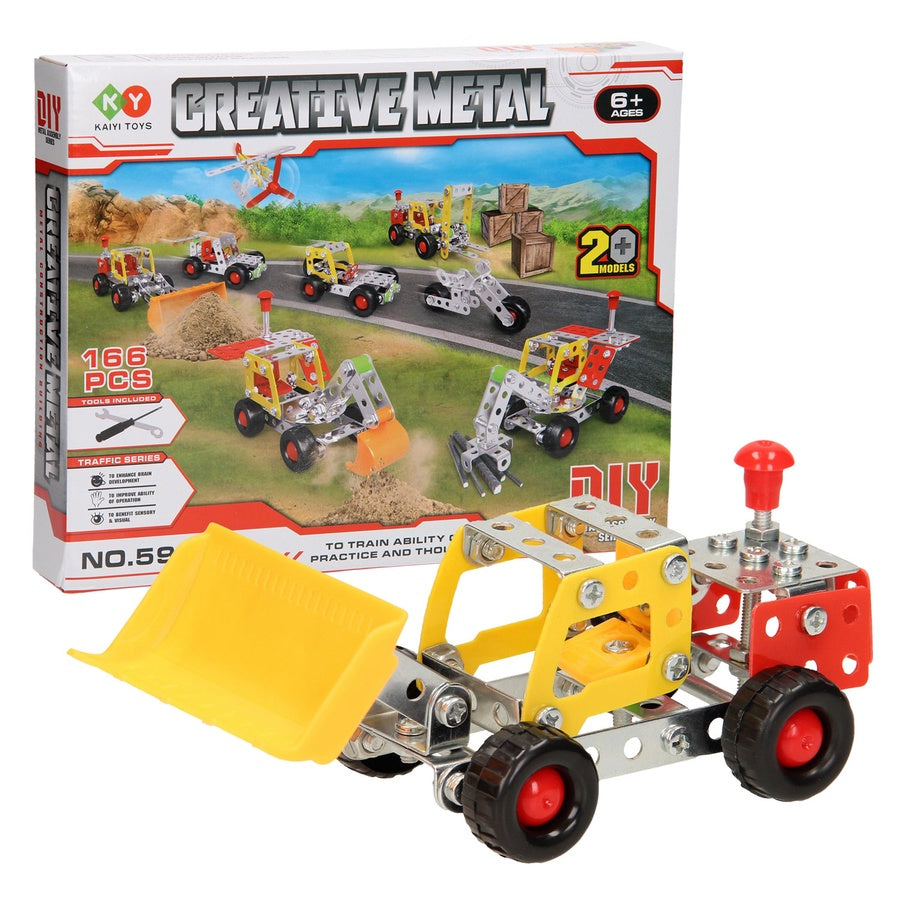 🚜🔩 ليجو الميكانو المعدني للمركبات 20+ موديل - صورة 3