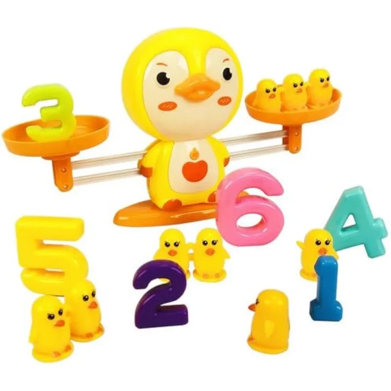 🐥⚖️ لعبة ميزان البط التعليمية للأرقام - صورة 10