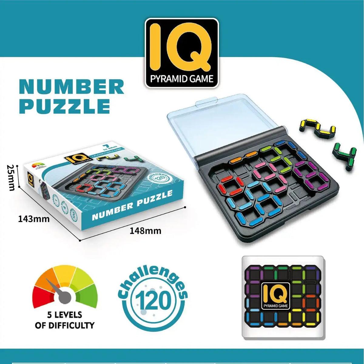 🧠✨ لعبة IQ Pyramid Game – تحدي الذكاء والتركيز - صورة 1