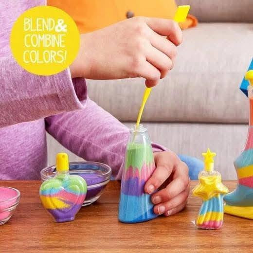 🎨🌈 طقم فن الرسم بالرمال الملونة للأطفال  - صورة 7