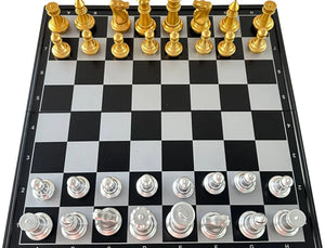  ♟️✨ طقم الشطرنج المغناطيسي الفاخر القابل للطي - صورة 2