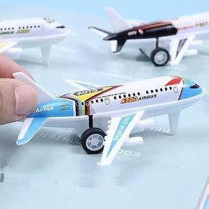 ✈️🌍 طقم طائرات المعدنية – 6 طائرات ملونة - صورة 5