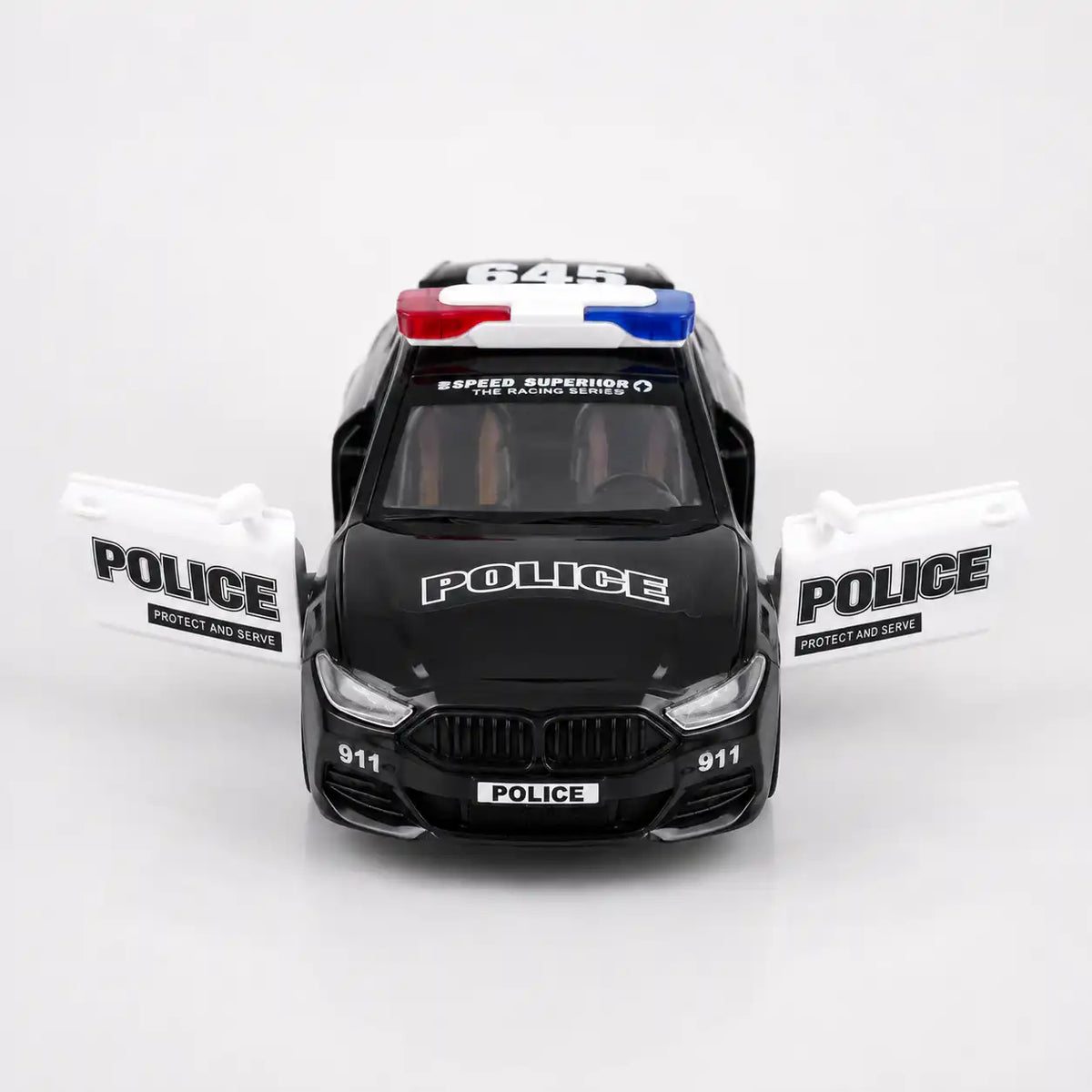 🚓✨ عربية شرطة معدن - صورة 2