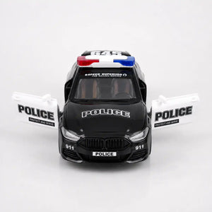 🚓✨ عربية شرطة معدن - صورة 2