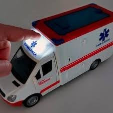 🚑🩺 سيارة الإسعاف للأطفال مع نقالة وإضاءة وصوت - صورة 9