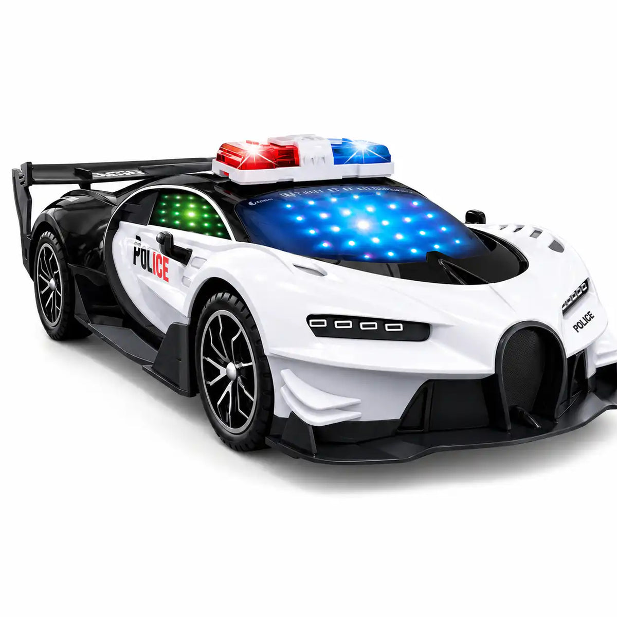 🚓🏎️ عربية الشرطة الرياضية بالريموت كنترول – 2.4G - صورة 3