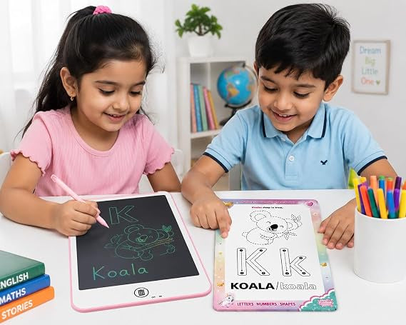 ✍️📚 سبورة الرسم والكتابة التعليمية مع بطاقات الحروف - صورة 5