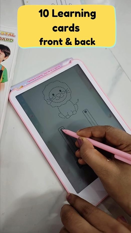 ✍️📚 سبورة الرسم والكتابة التعليمية مع بطاقات الحروف - صورة 6