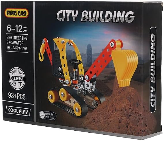 🚜 حفار التركيب الهندسي