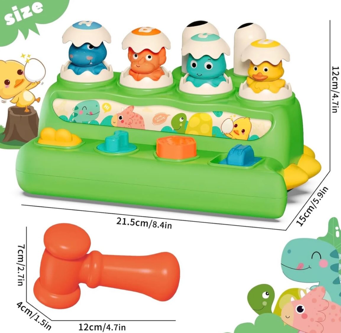 لعبة Pop Up Toy التعليمية للأطفال - صورة 3